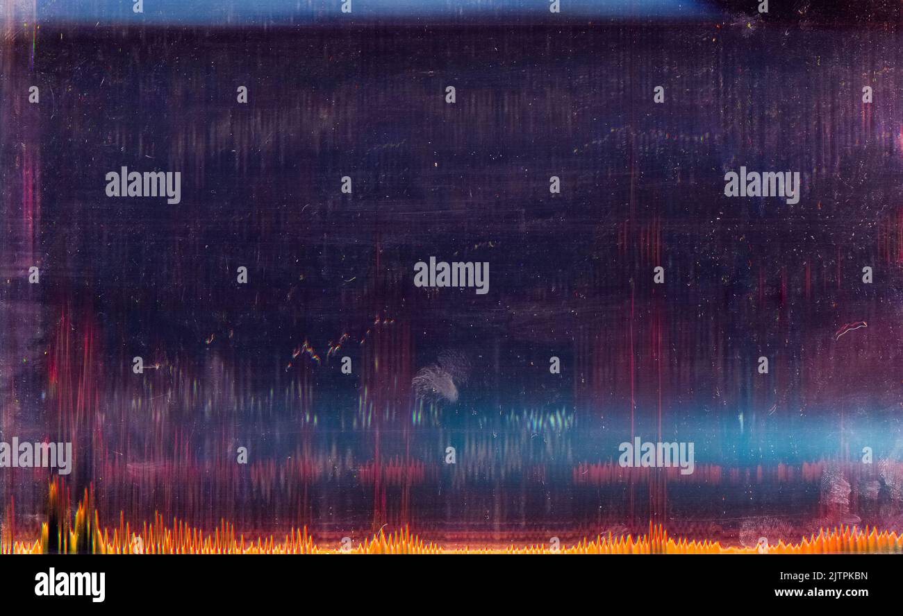 distorted display transmission error glitch Stock Photo Alamy