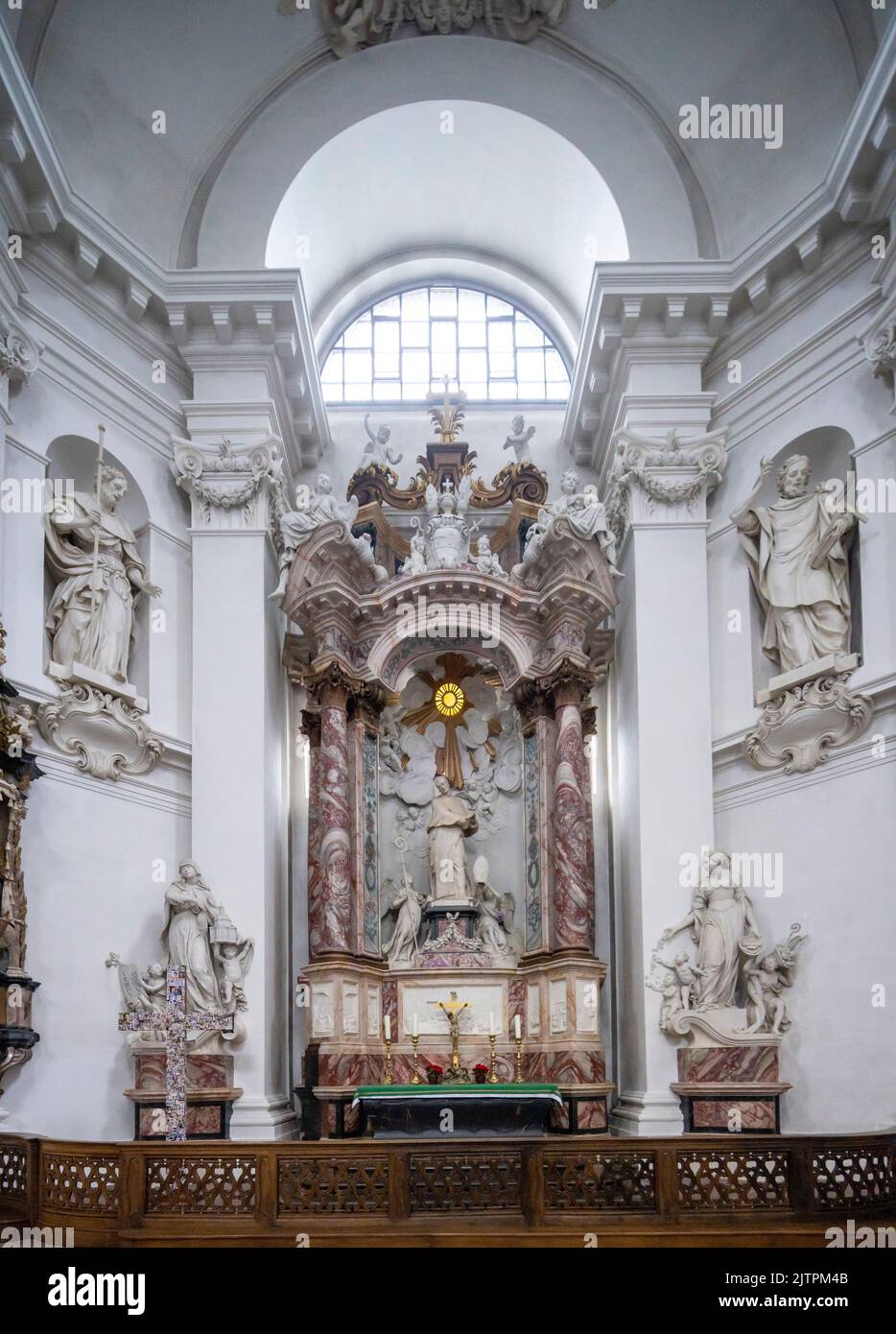 Altar of St. Sturm, Cathedral, Fulda, Hesse, Germany Stock Photo Alamy