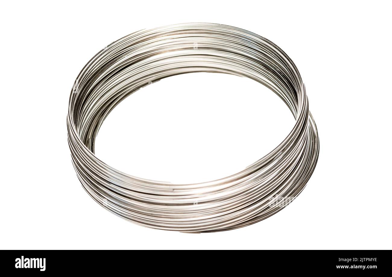 Making silver wire hi-res stock photography and images - Alamy