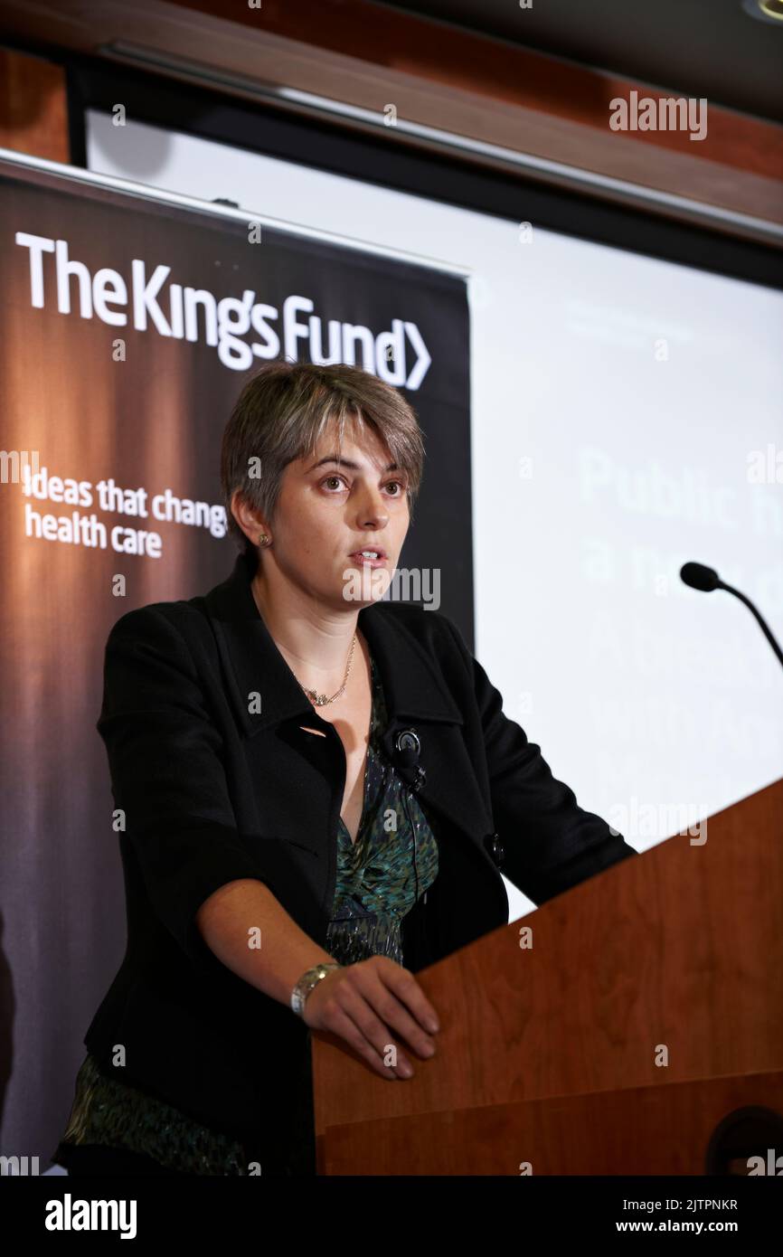 Dr Anne Dixon speaking at The King's Fund Breakfast Debates 28/07/10