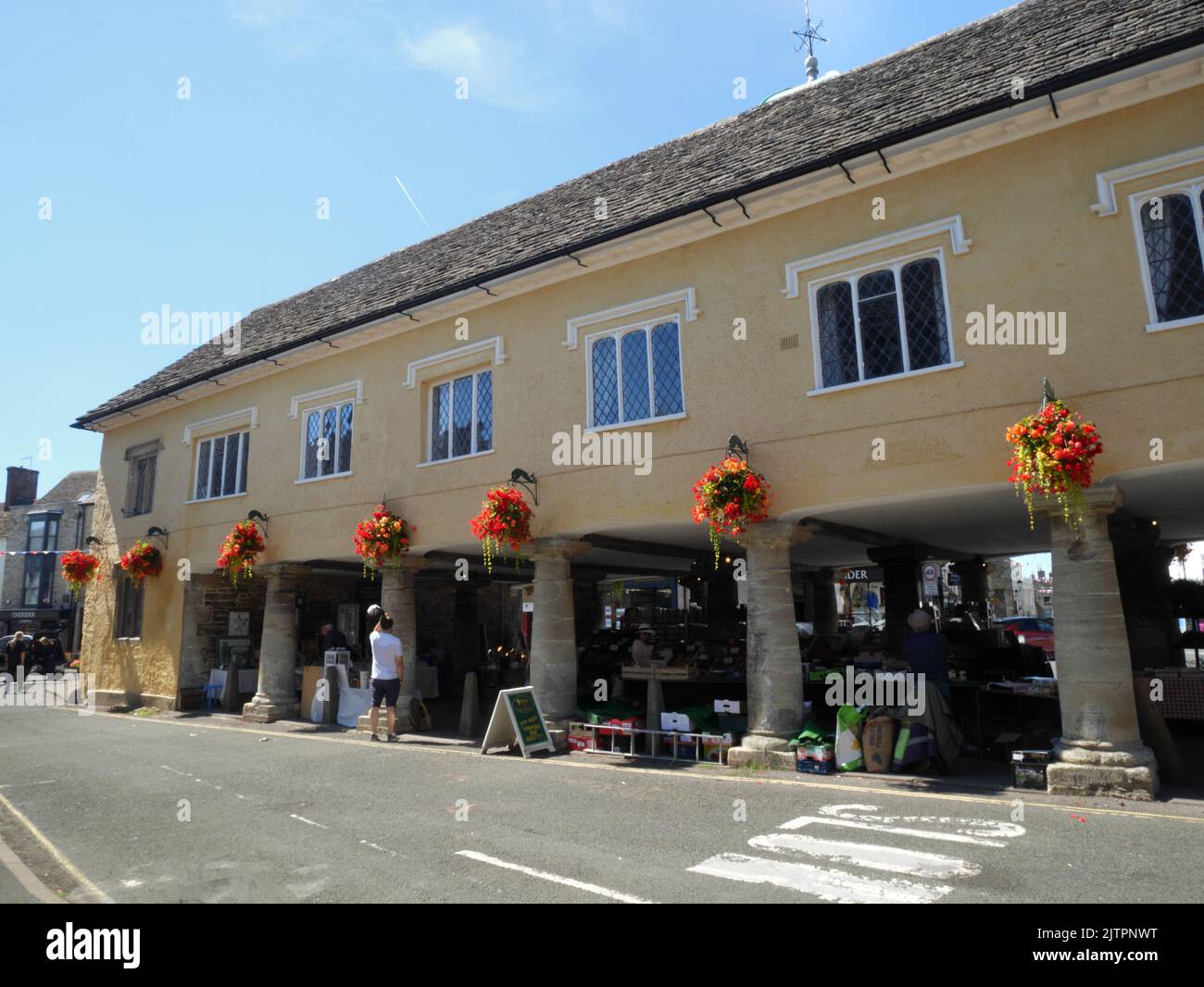 The Market House, Tetbury, Gloucestershire. Stock Photo