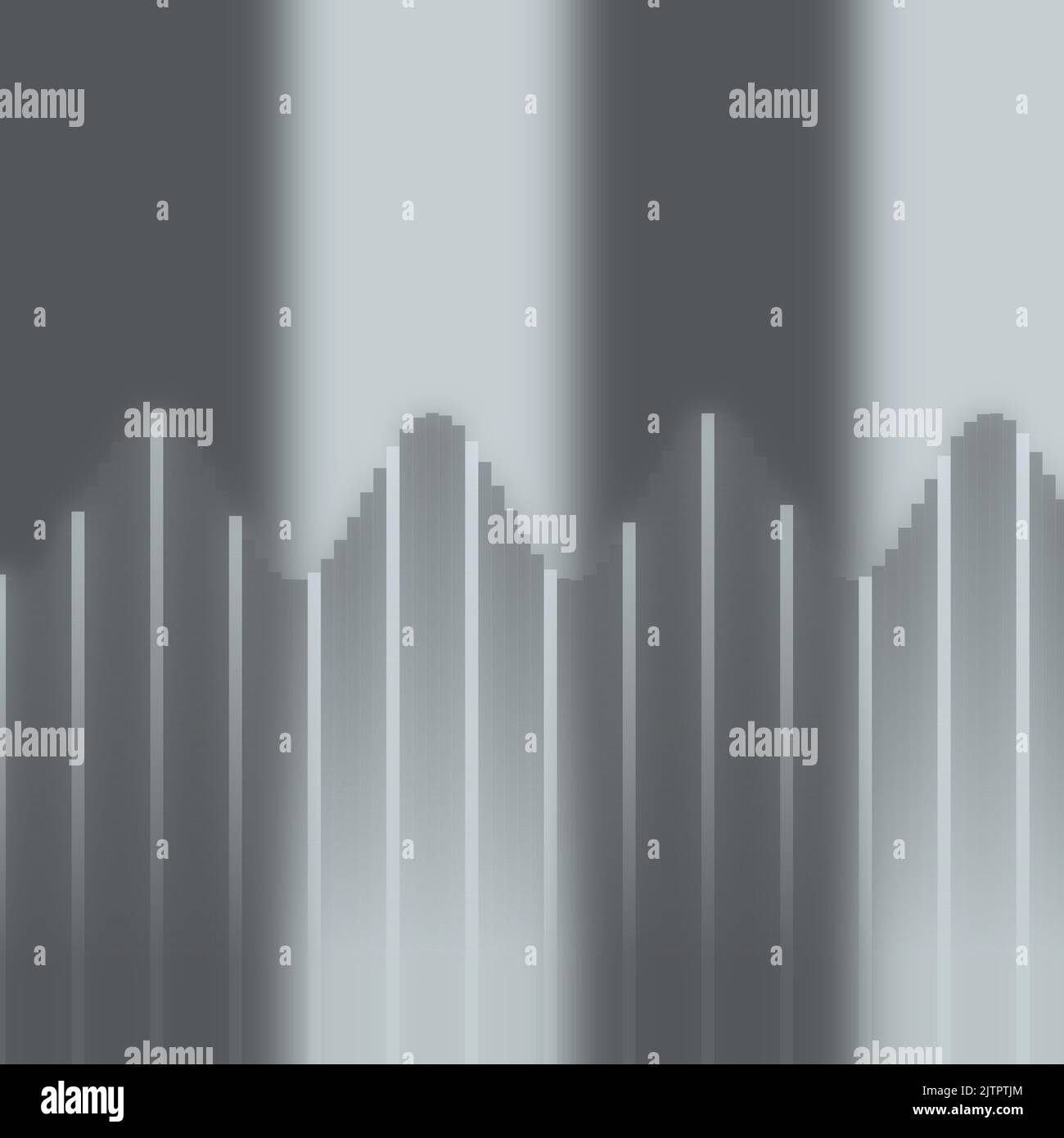 Abstract colorful Illustration of Stylized Sound frequency equalizer ...