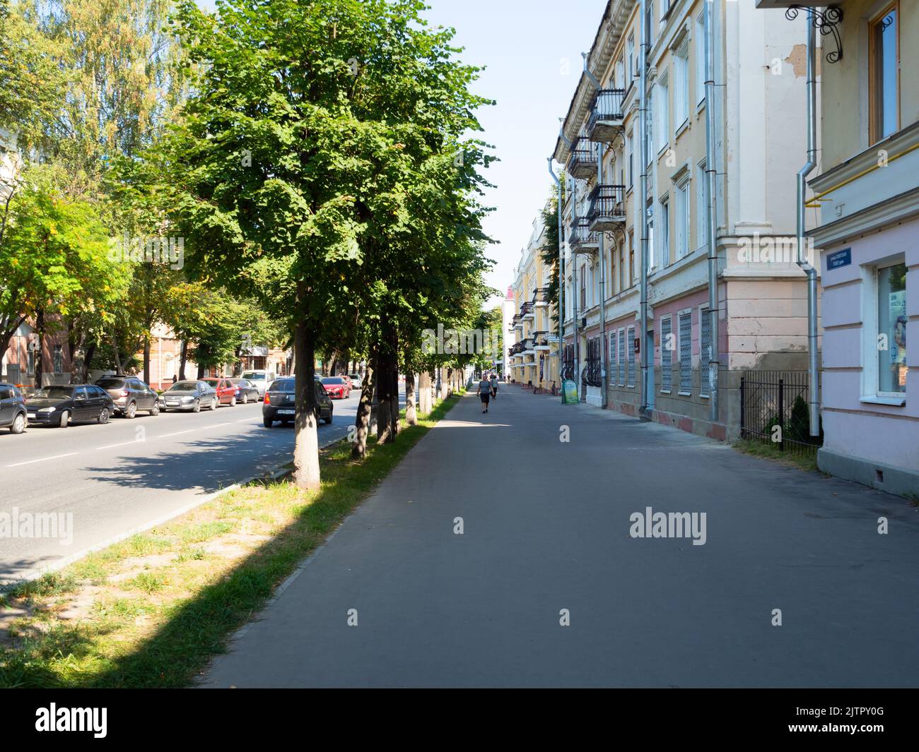 YoshkarOla, August 26, 2022 apartment houses on Sovetskaya street in