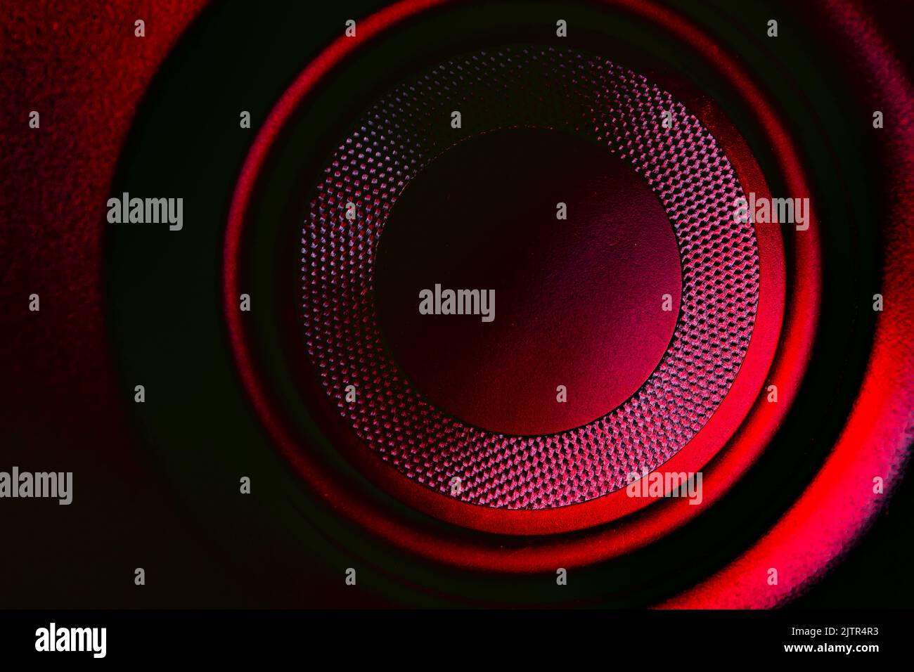 closeup of speakers as wallpaper for design purpose Stock Photo Alamy