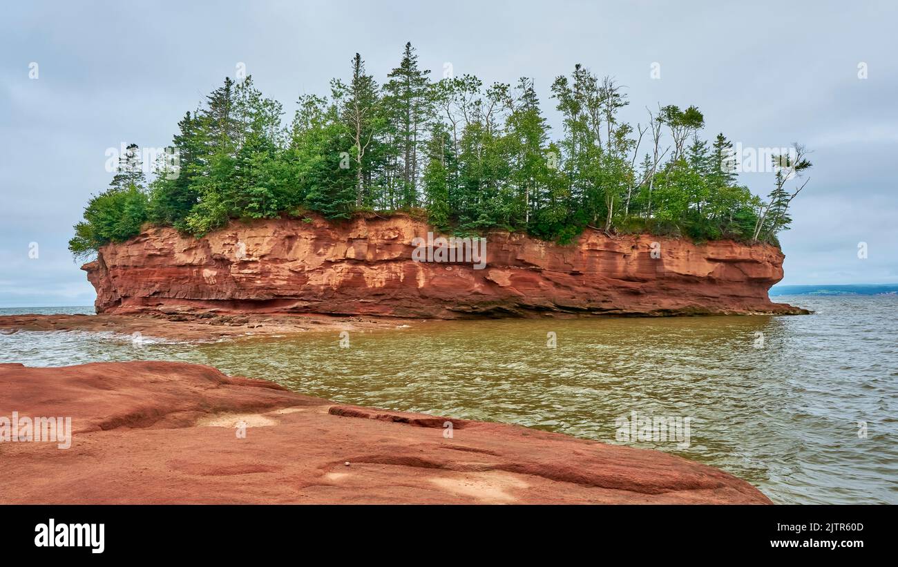 Burntcoat Head Park in East Hants near Noel Nova Scotia. This area on