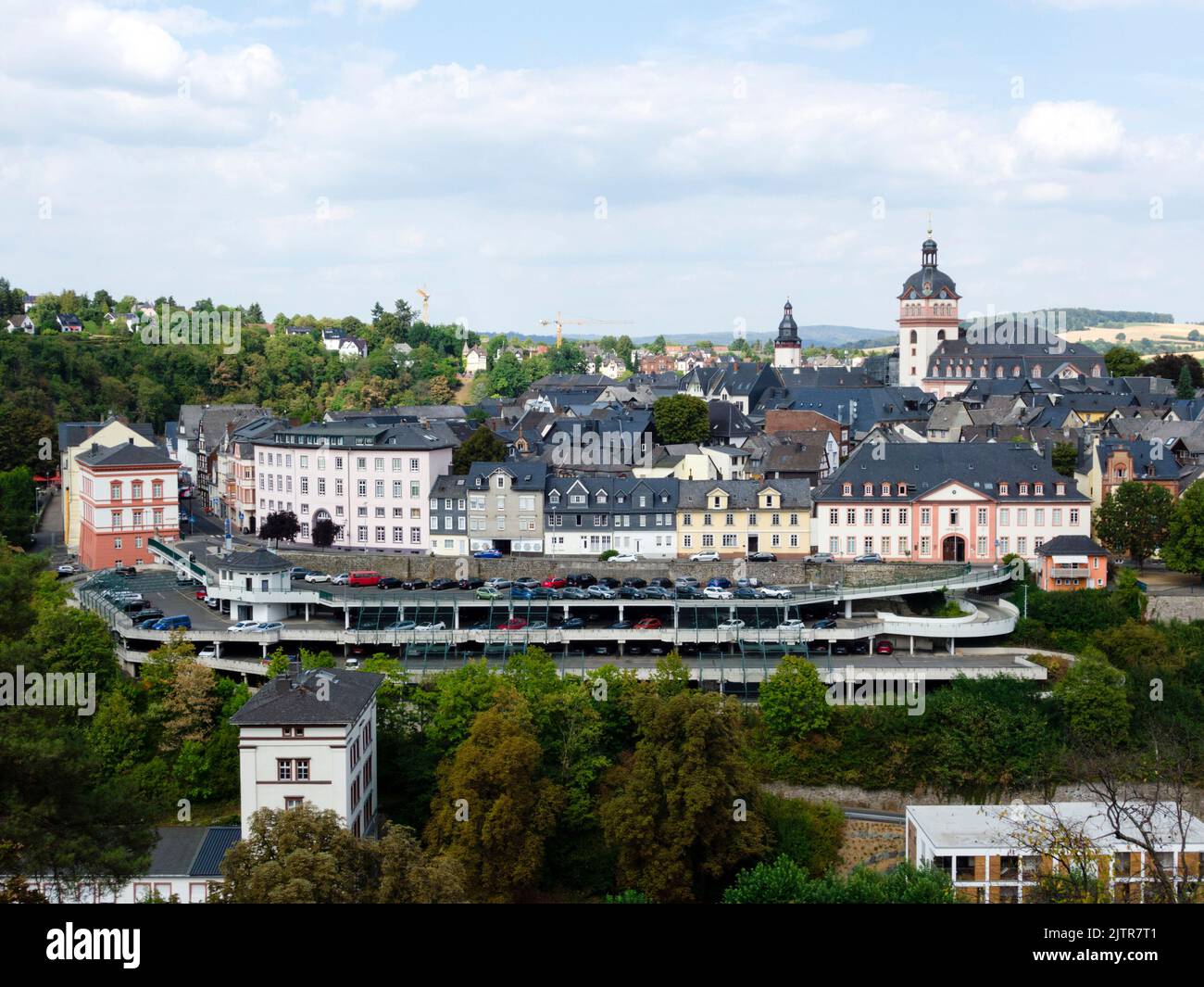 The city of Weilburg (Hesse/Germany) Stock Photo