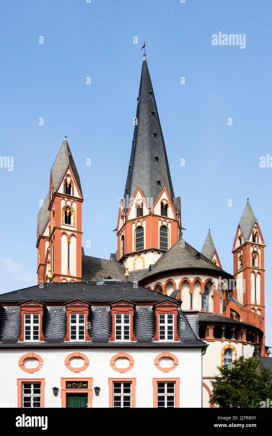 Limburg Cathedral Stock Photo