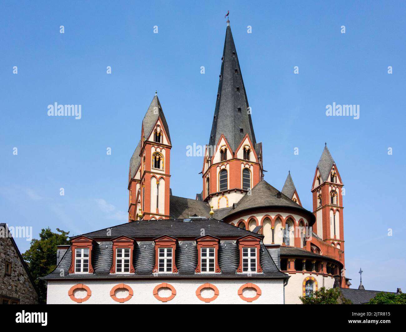 Limburg Cathedral Stock Photo