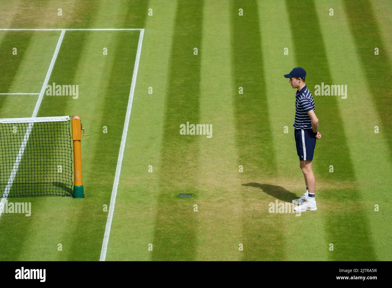 Ball boys and girls at Wimbledon Championships Stock Photo Alamy