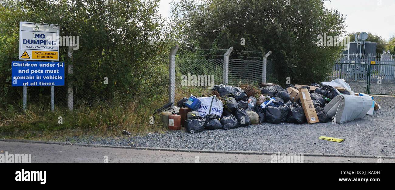 Craigavon, County Armagh, Northern Ireland, UK. 01 Sept 2022. Three and