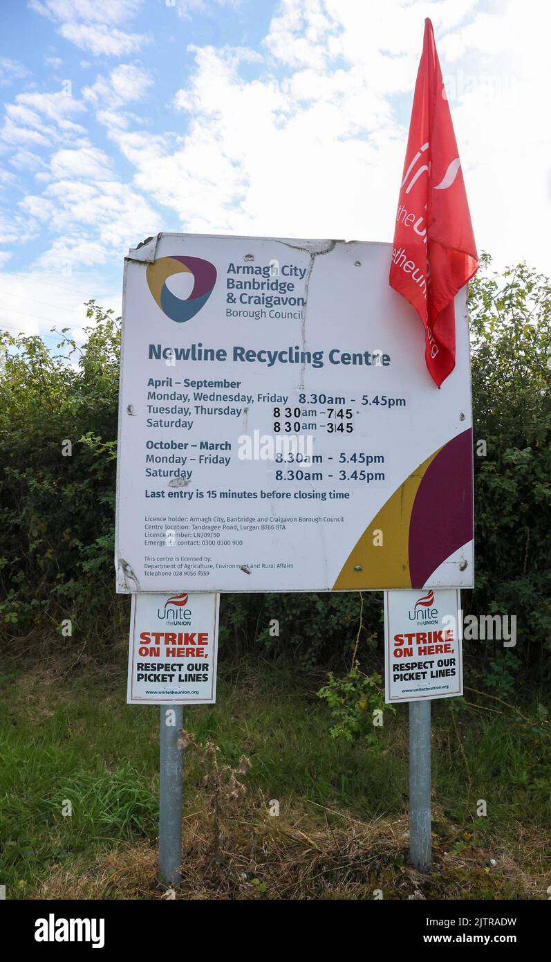 Craigavon, County Armagh, Northern Ireland, UK. 01 Sept 2022. Three and