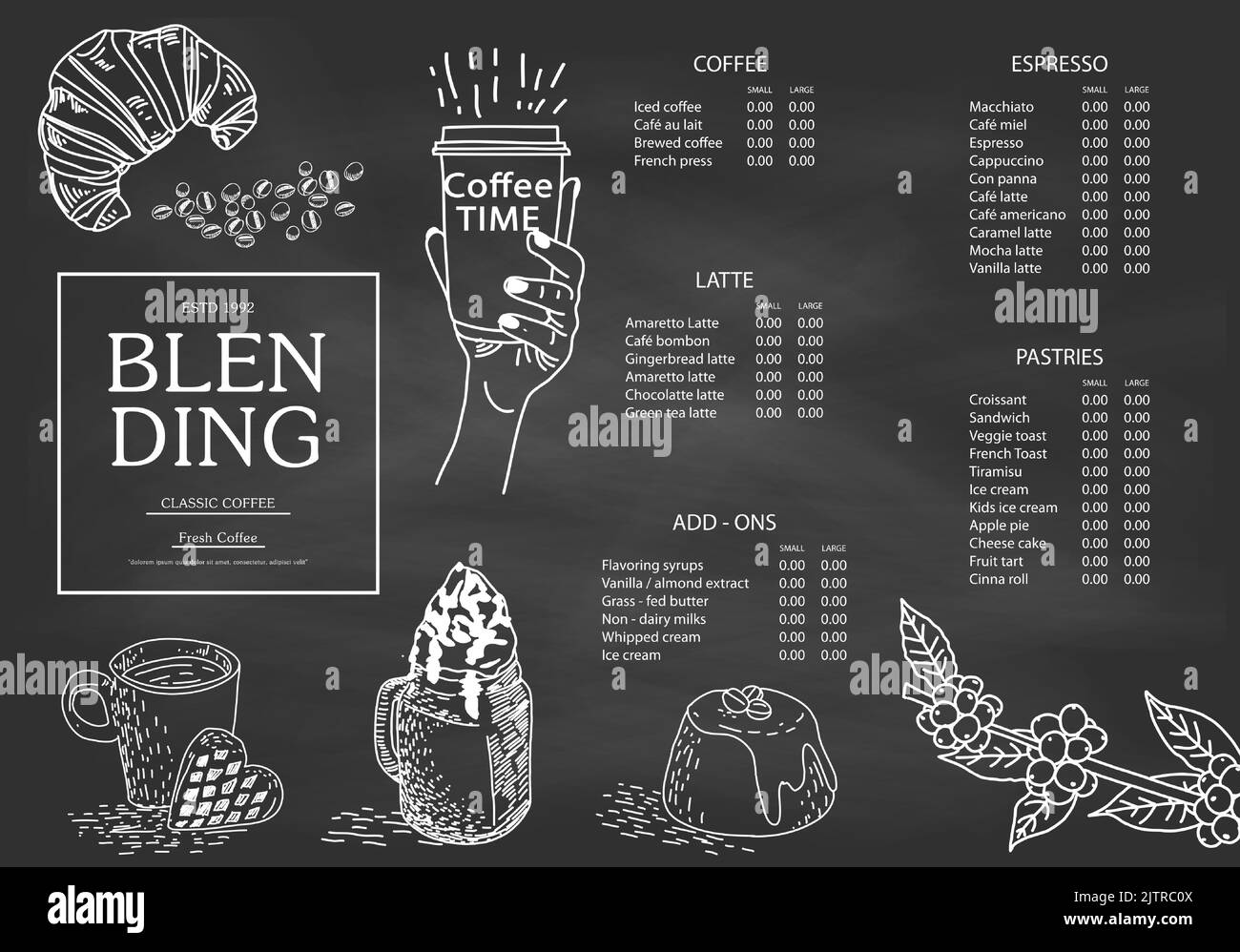 Cafe Menu Template 40 Free Word Pdf Psd Eps Indesign vrogue.co