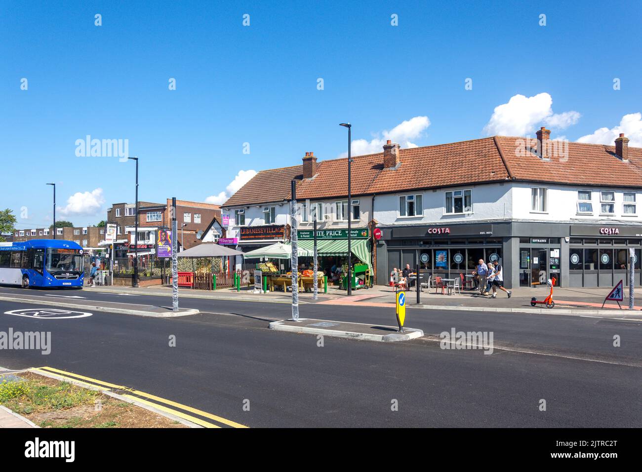 Parade of shops, High Street, Langley, Berkshire, England, United