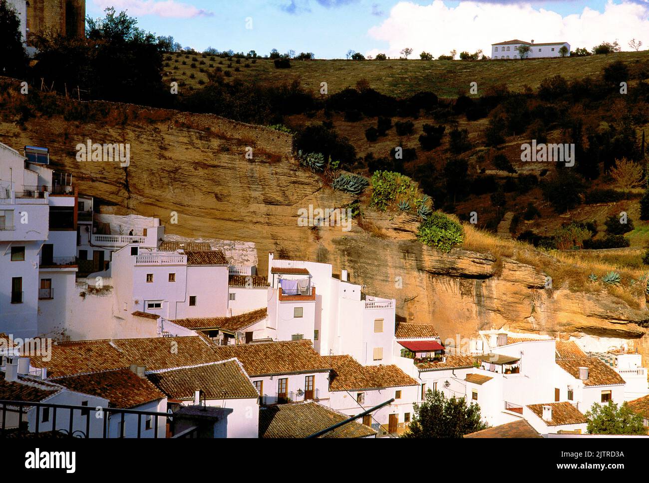 Setenil de las Bodegas, Cadiz province, Andalucia, Spain. Stock Photo