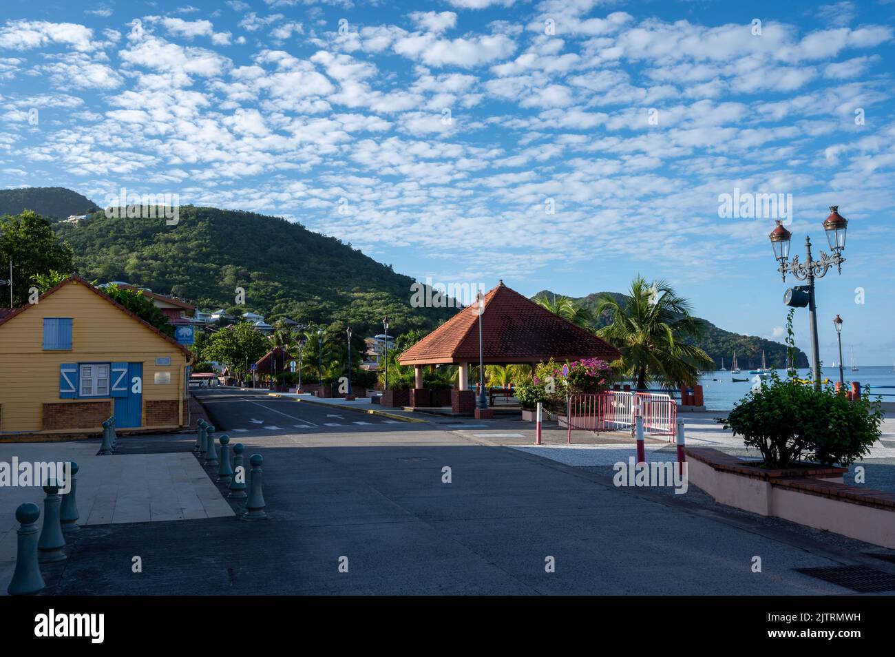 Anses d Arlet seafront, Martinique, French West Indies Stock Photo