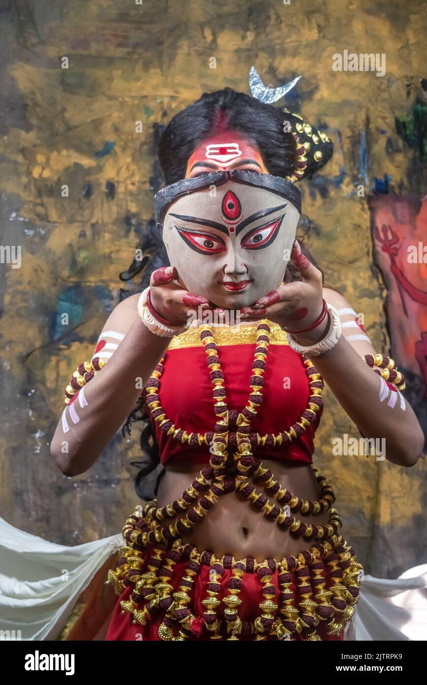 Image of Agomoni photoshoot Durga Puja Festival-YU923185-Picxy-gemektower.com.vn