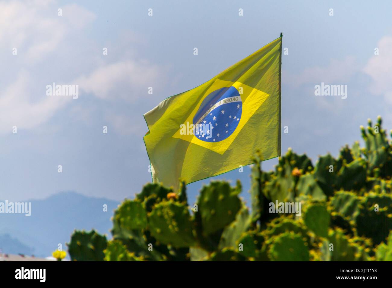 Empire brazil flag hi-res stock photography and images - Alamy