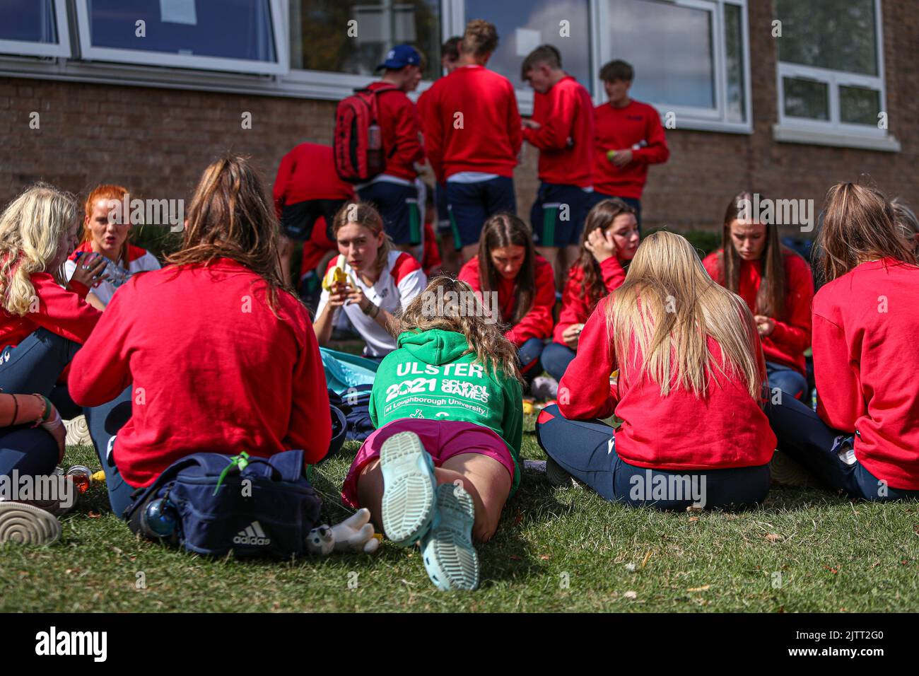 Athletes arrive on Day One of the School Games National Finals 2022 at Loughborough University