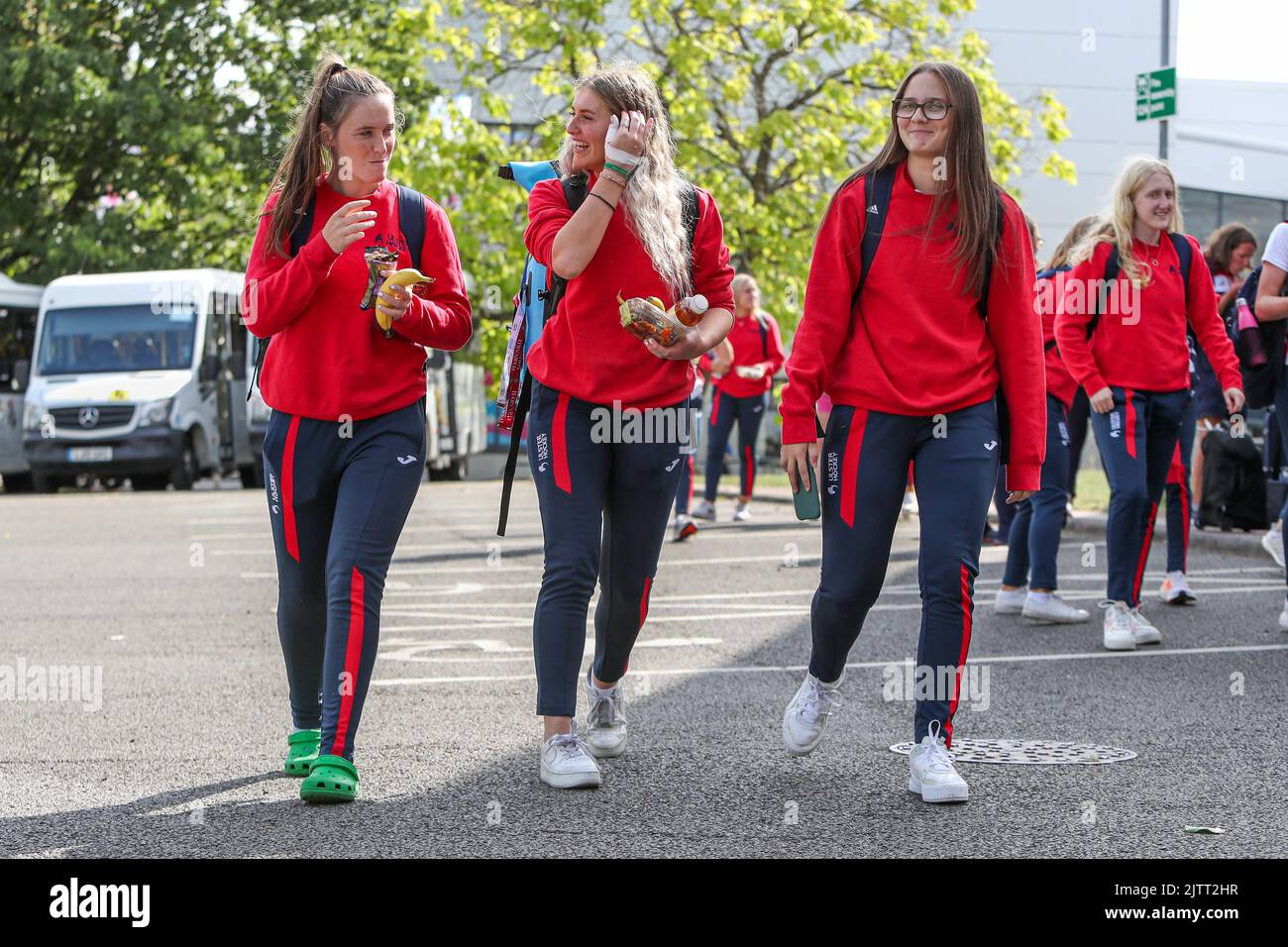 Athletes arrive on Day One of the School Games National Finals 2022 at
