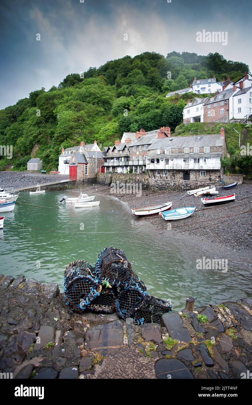 Clovelly Harbour II Stock Photo