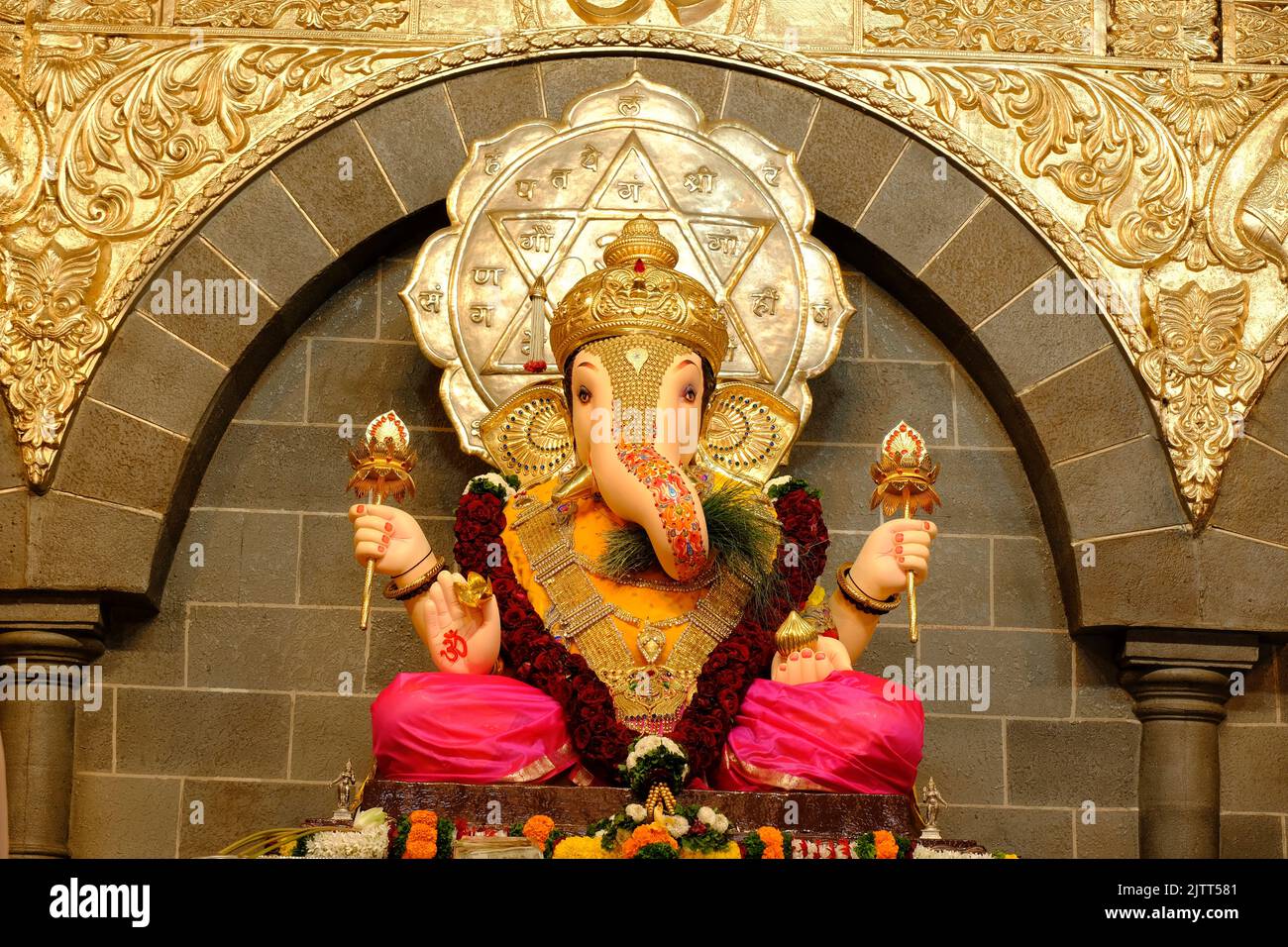 01 September 2022, Pune, Maharashtra, India, Beautiful sculpture of