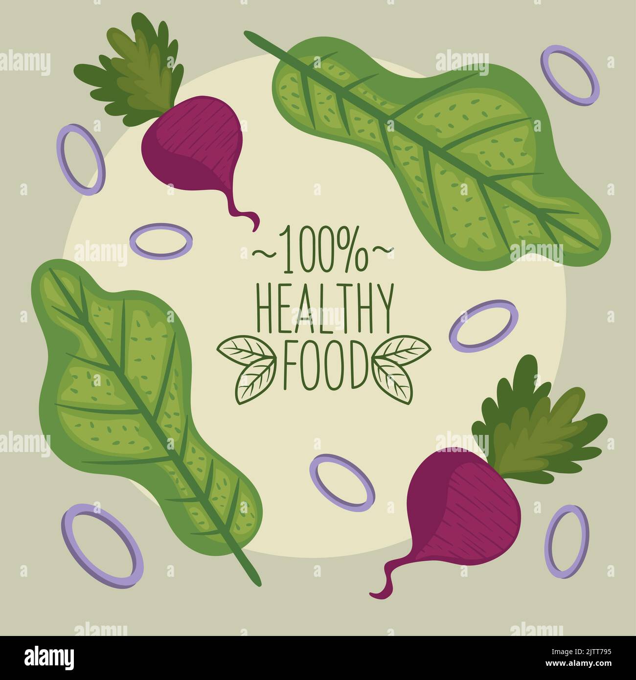 healthy food lettering with beets Stock Vector Image & Art - Alamy