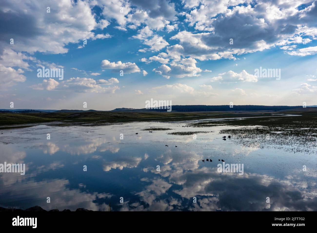 Cloud reflected in water hi-res stock photography and images - Alamy
