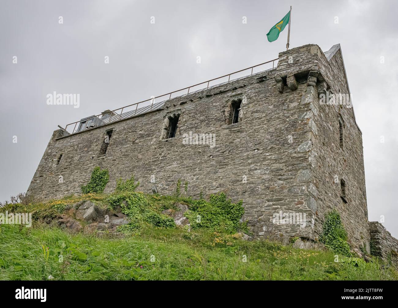 Baltimore Dunasead Castle, County Cork, Ireland Stock Photo