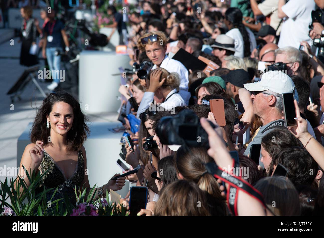 Noemie Merlant attending the Tar Premiere during the 79th Venice ...