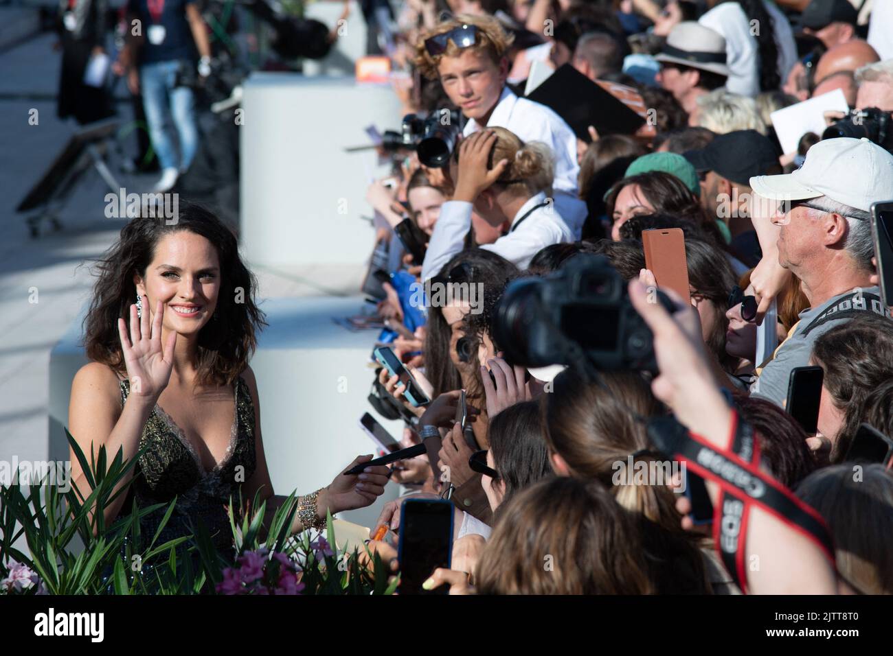 Noemie Merlant attending the Tar Premiere during the 79th Venice ...