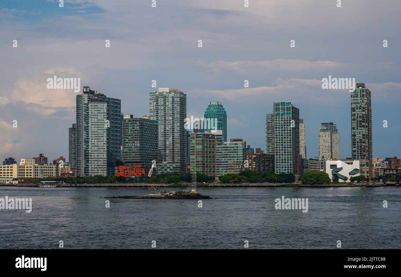Long Island City (Queens) skyline. Long Island City (L.I.C.) is the