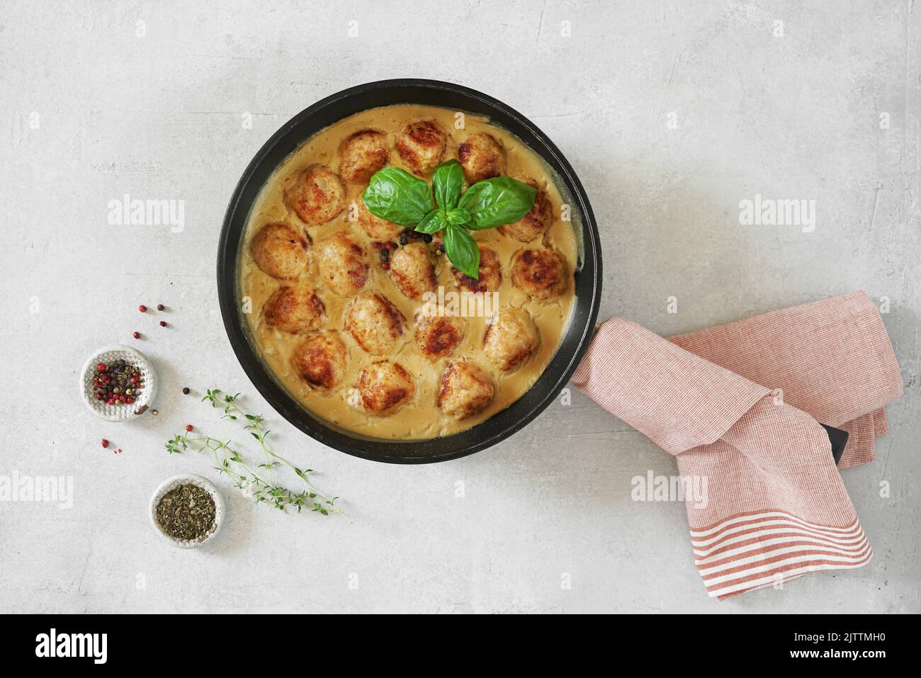 Homemade Meatballs In Sauce Top View Basil Stock Photo Alamy homemade-meatballs-in-sauce-top-view-basil-stock-photo-alamy