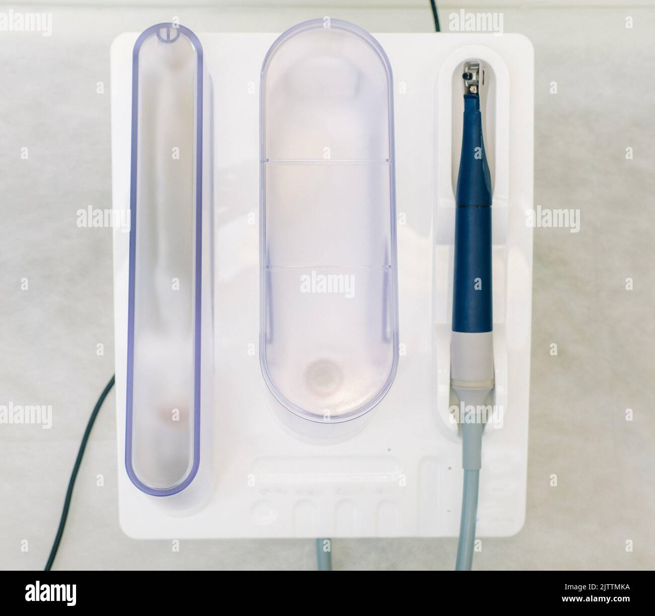Ultrasonic scaler in the dental office. Dentistry Concept Stock Photo Alamy