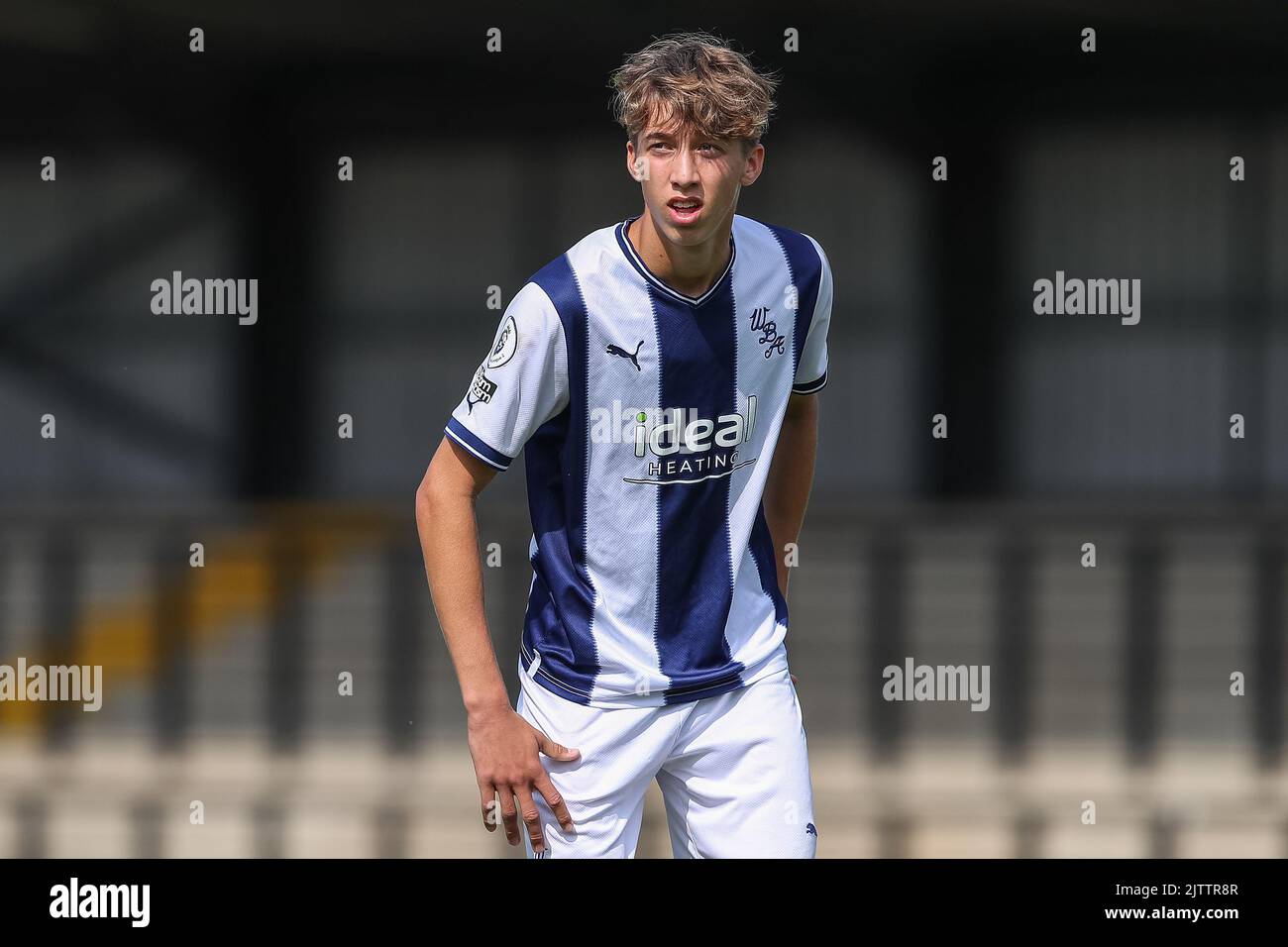 Hednesford, UK. 01st Sep, 2022. Harry Whitwell of West Bromwich Albion during the game Credit: News Images LTD/Alamy Live News Stock Photo