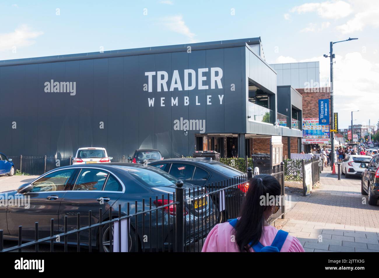 Trader Wembley Stock Photo