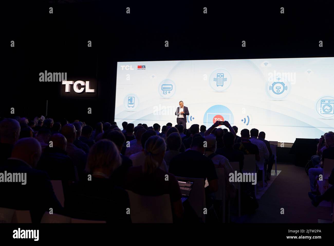 TCL Press conference during IFA 2022 Berlin Stock Photo