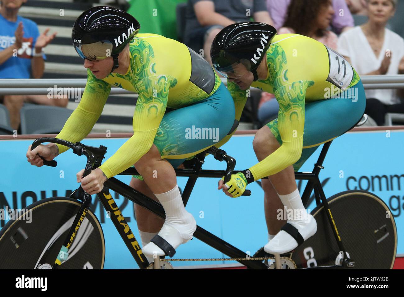 Beau WOOTTON of Australia along with his pilot Luke Zaccaria in the Men
