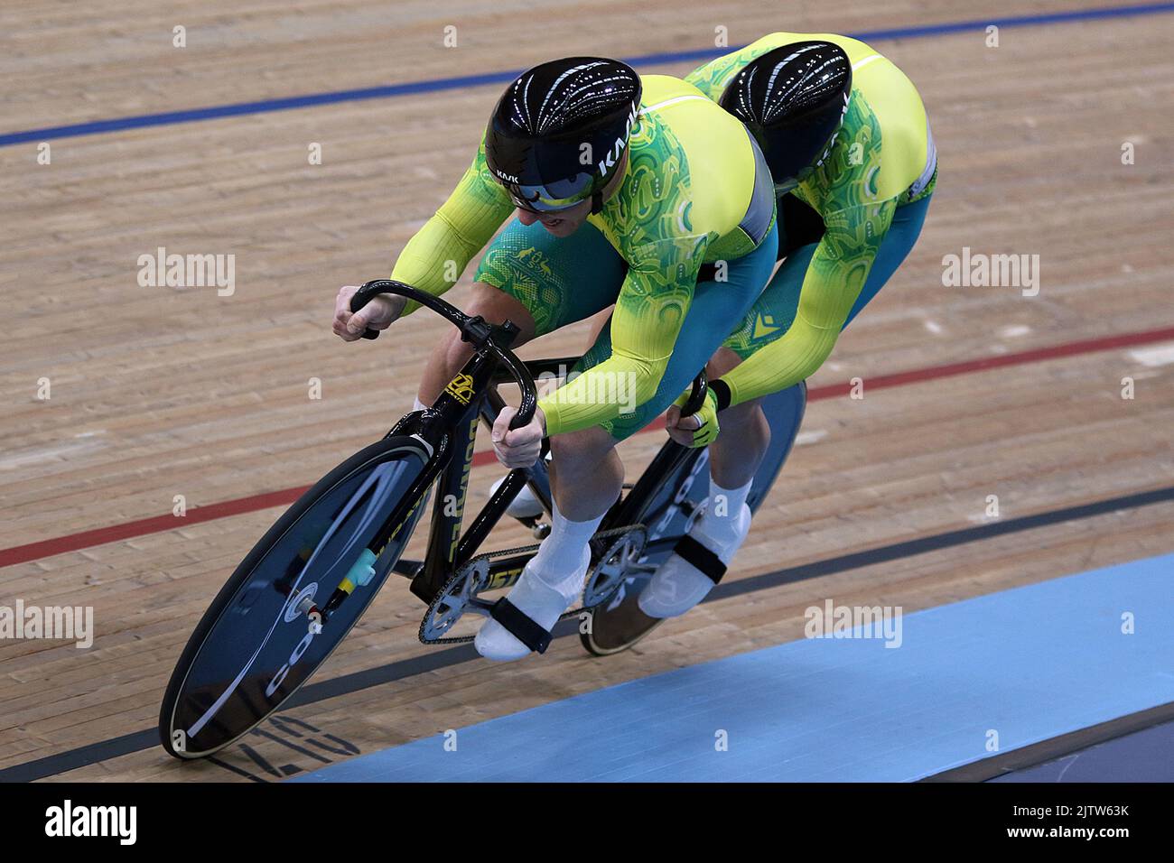 Beau WOOTTON of Australia along with his pilot Luke Zaccaria in the Men