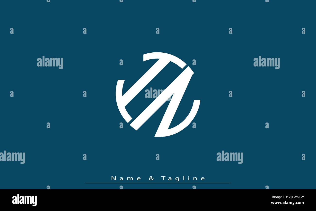 Alphabet letters Initials Monogram logo IZ , ZI Stock Vector
