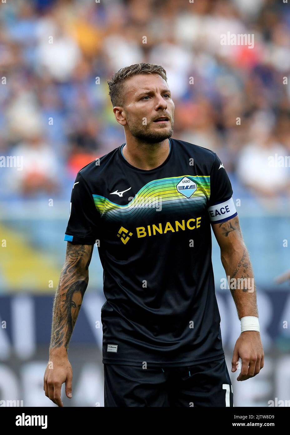 Ciro Immobile of SS Lazio looks on during the UEFA Europa League