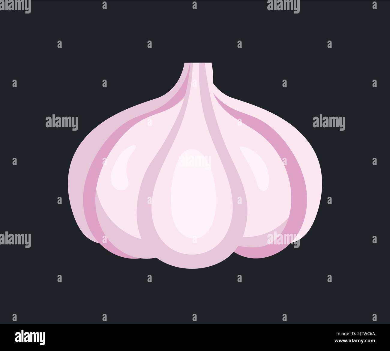 Garlic shop fresh farm natural Stock Vector Images - Alamy