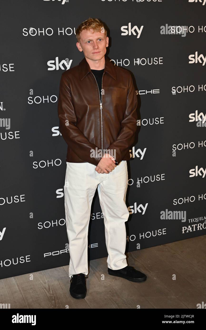 George Jaques arrivers at the Soho House Awards at Soho House, 180