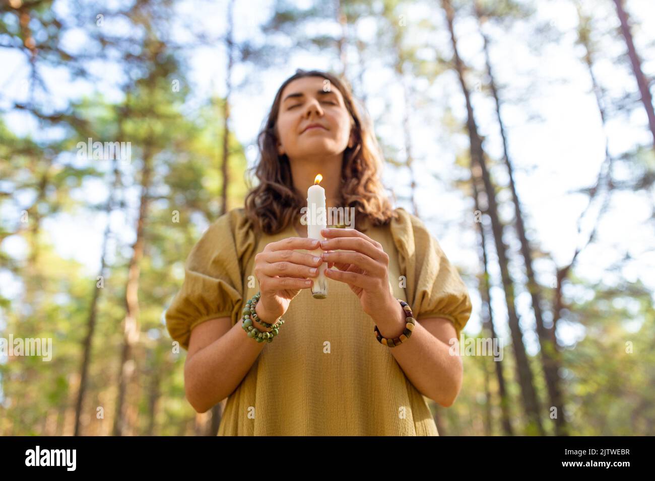 Woman spirit nature hi-res stock photography and images - Alamy