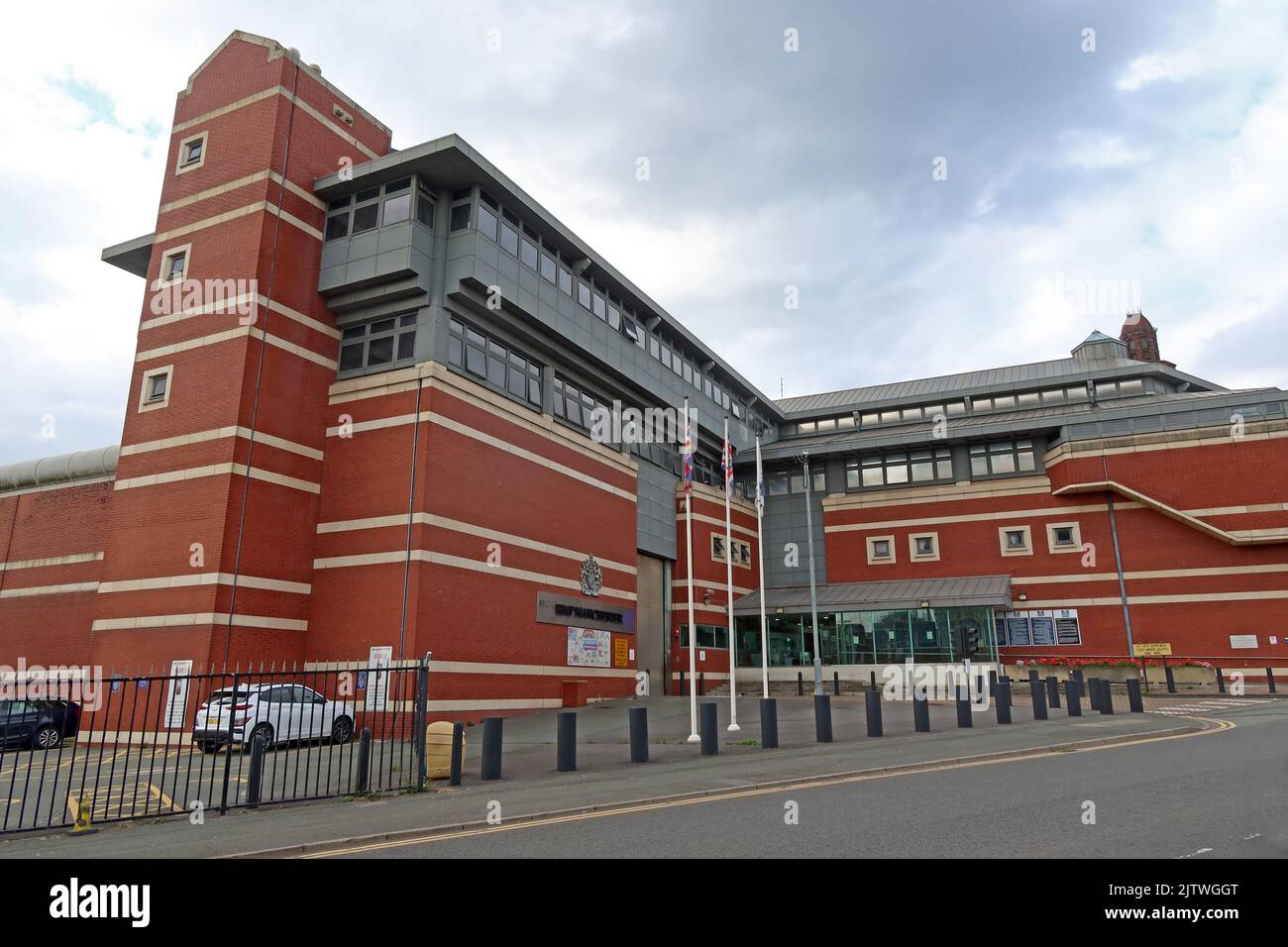 HMP Her Majestys Prison service Strangeways, 1 Southall St, Cheetham Hill, Manchester M60 9AH Stock Photo