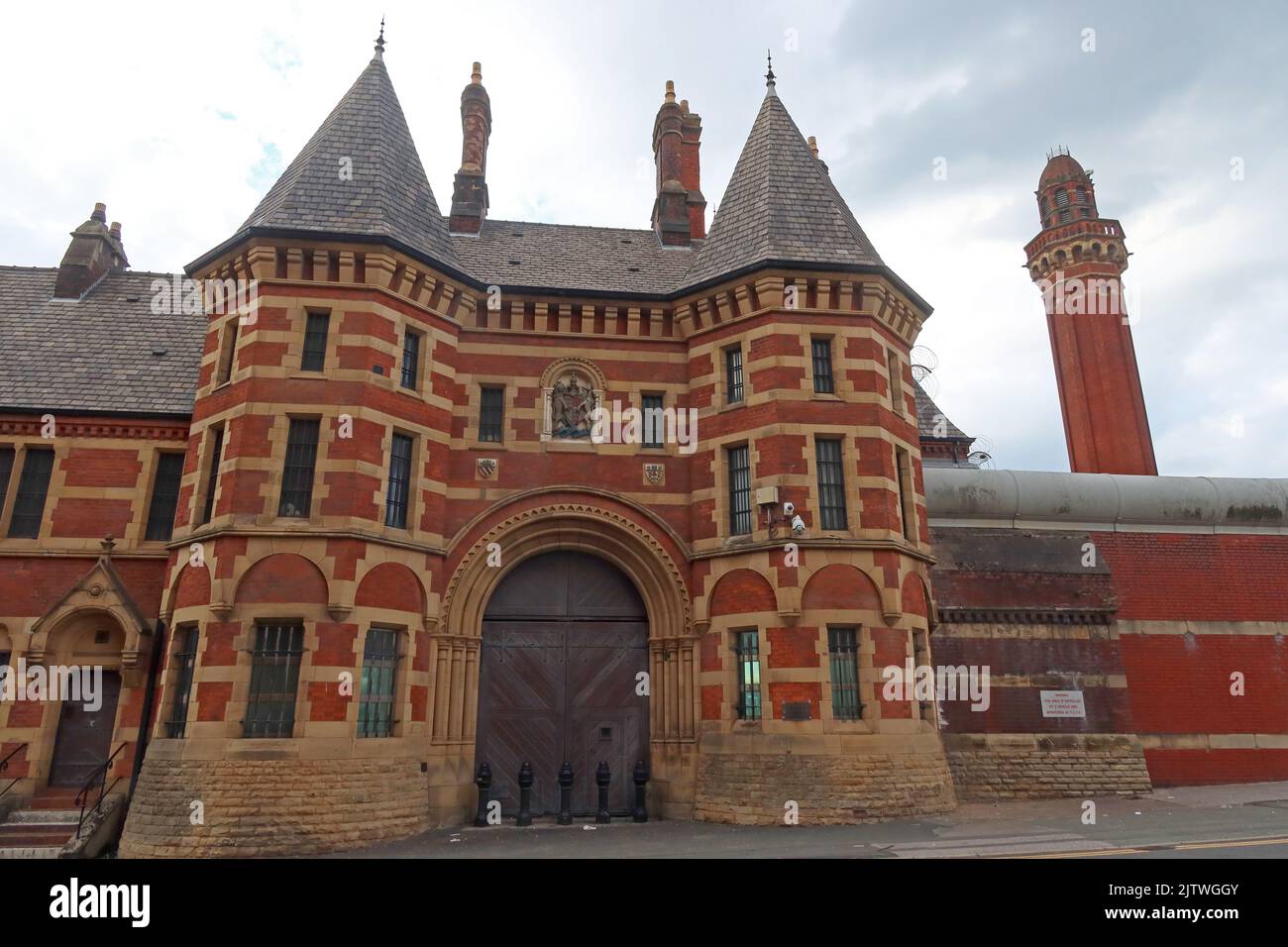 HMP Her Majestys Prison service Strangeways, 1 Southall St, Cheetham Hill, Manchester M60 9AH Stock Photo