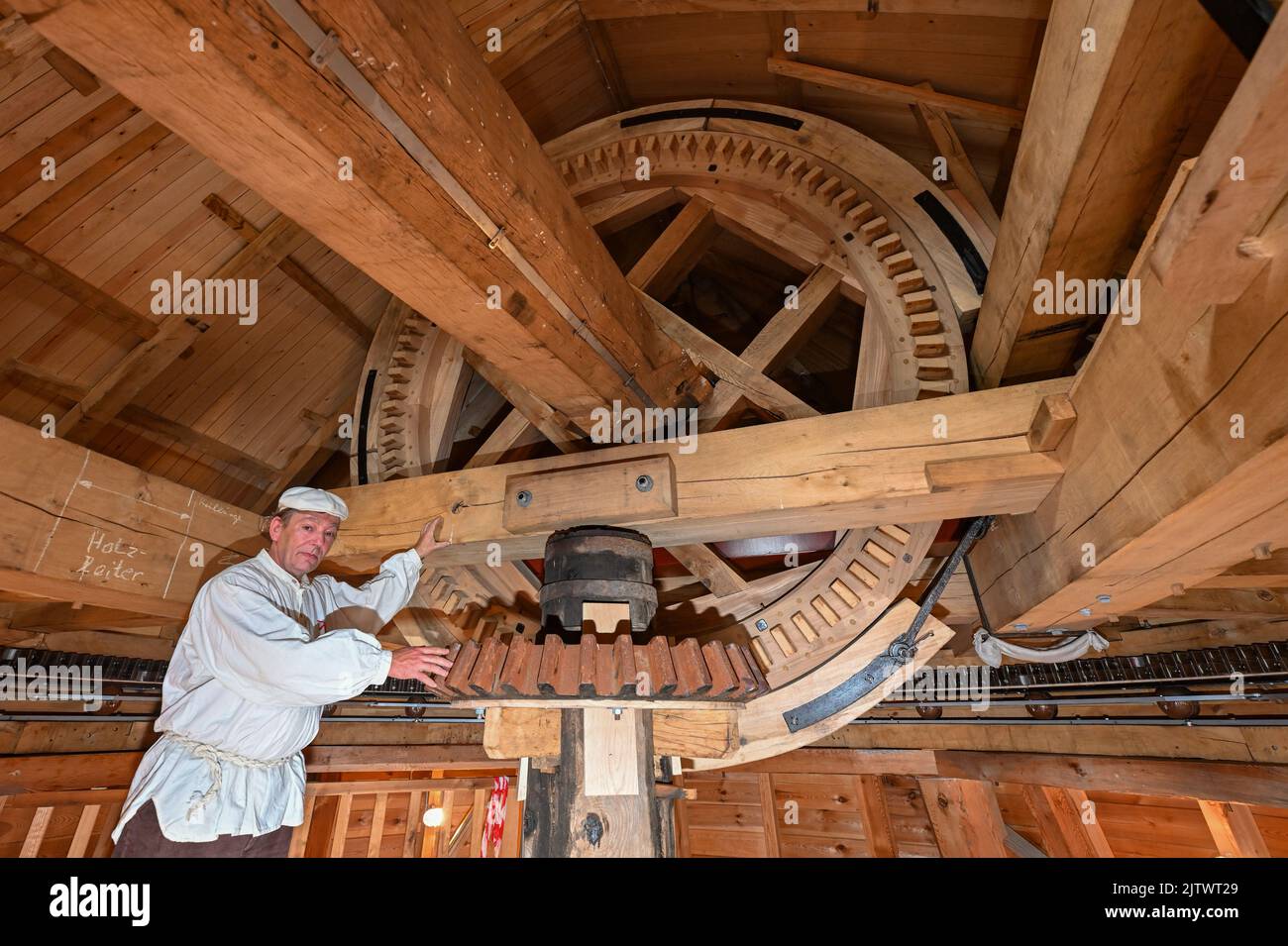 Octagonal mill hi-res stock photography and images - Alamy