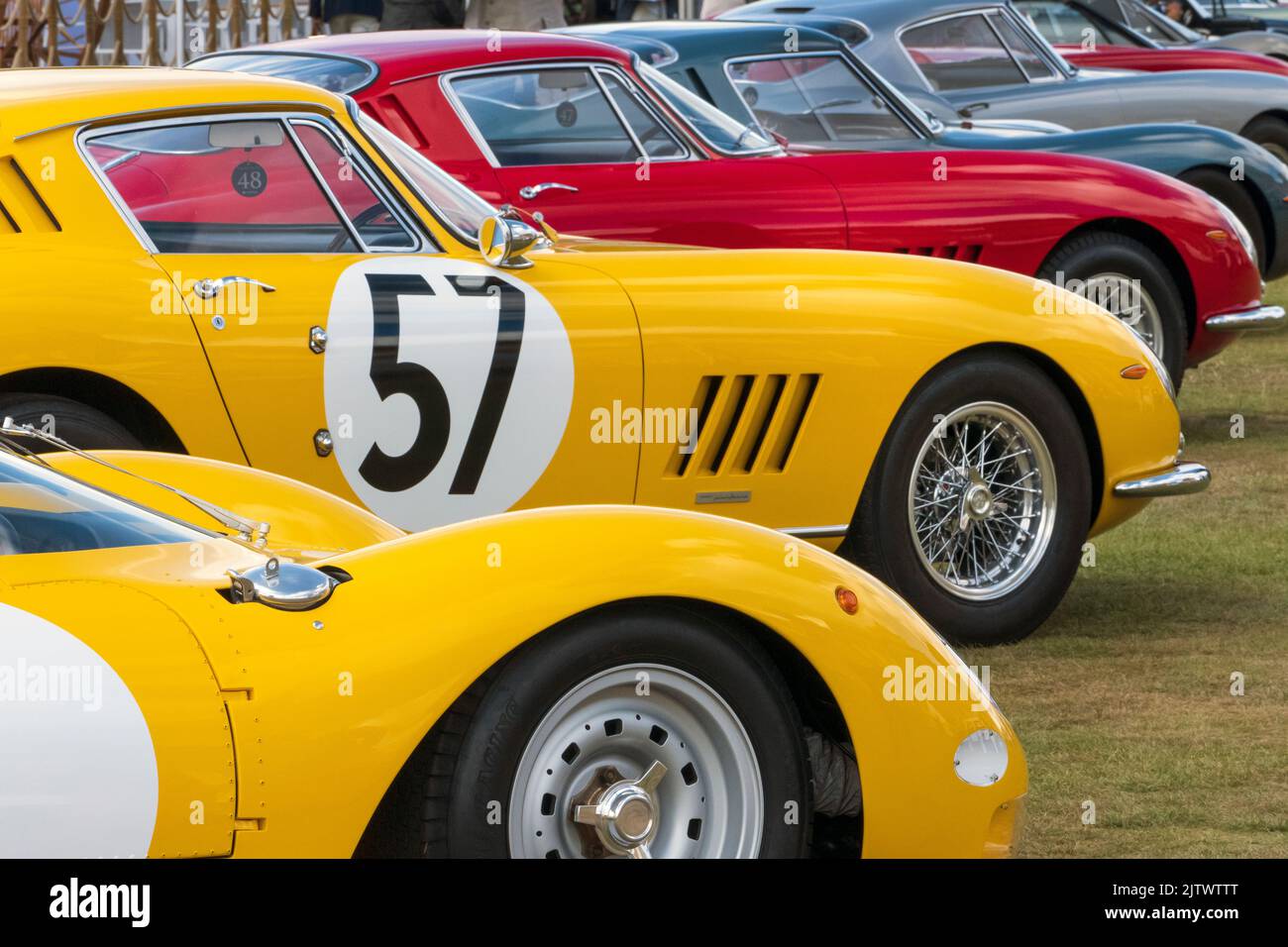 1966 Ferrari 275GTB/C at Salon Prive Concours at Blenheim Palace Oxfordshire UK Stock Photo