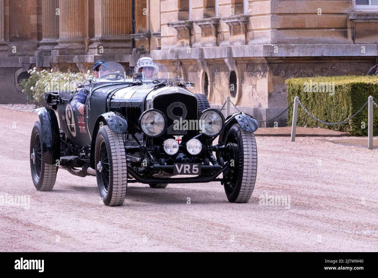 1929 Bentley Speed Six Vanden Plas at Salon Prive  Concours at Blenheim Palace Oxfordshire UK Stock Photo