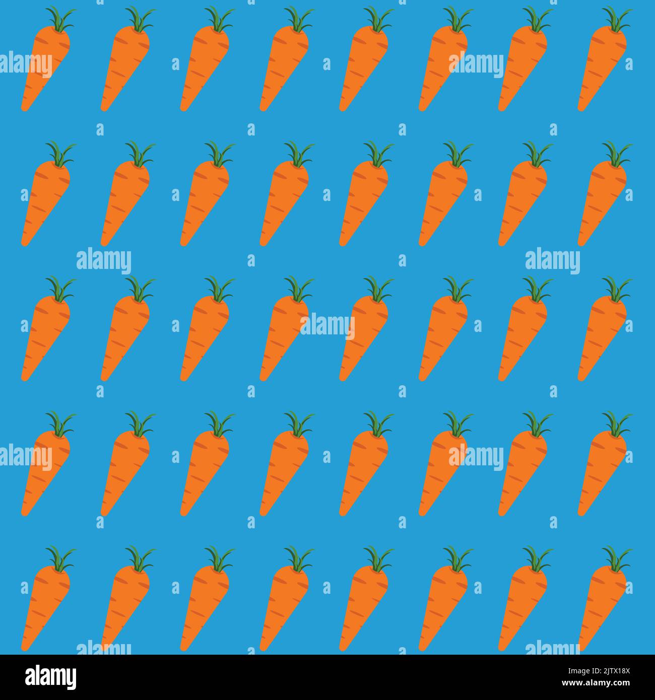 simple carrot repeating seamless pattern vector design illustration ...