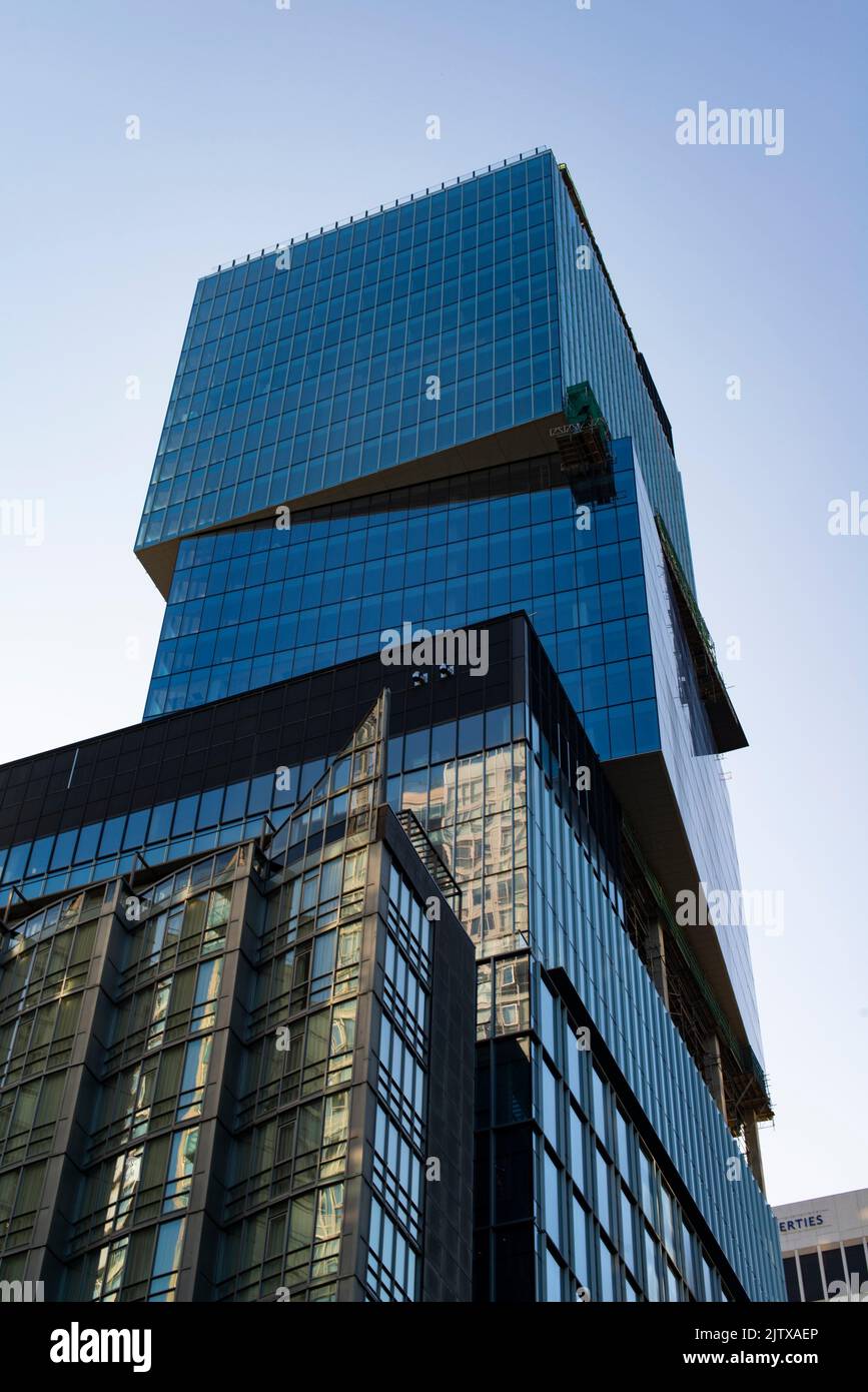 The Stack, a new office tower in downtown Vancovuer, BC, Canada. Stock Photo